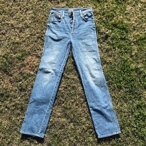 Mother Double Hiker Skimp Jeans Womens 27 in Love Bombs